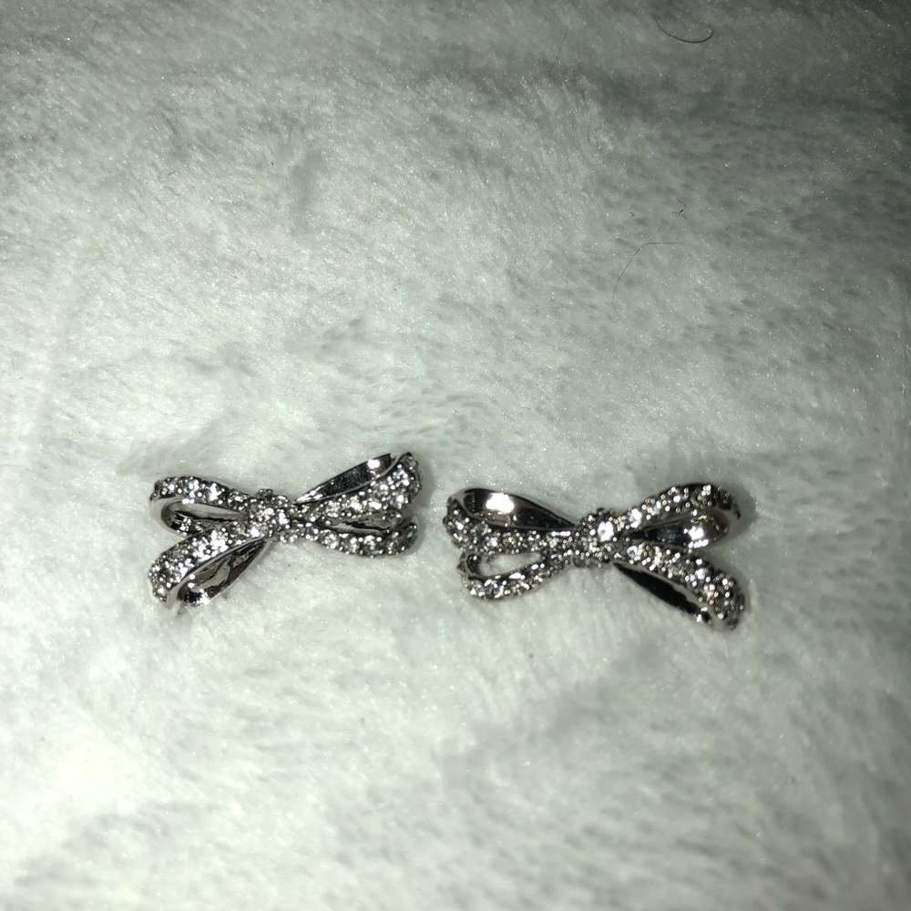 Kate Spade bow earrings